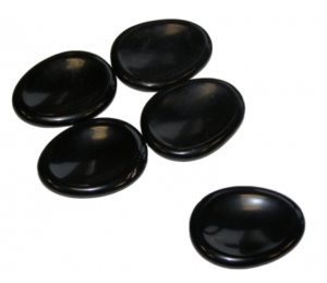 Black Obsidian worry stone