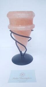 Himalayan salt Tea light Holder