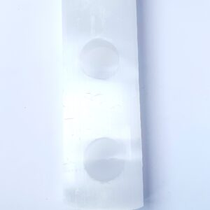 Selenite 3 Tea light holder